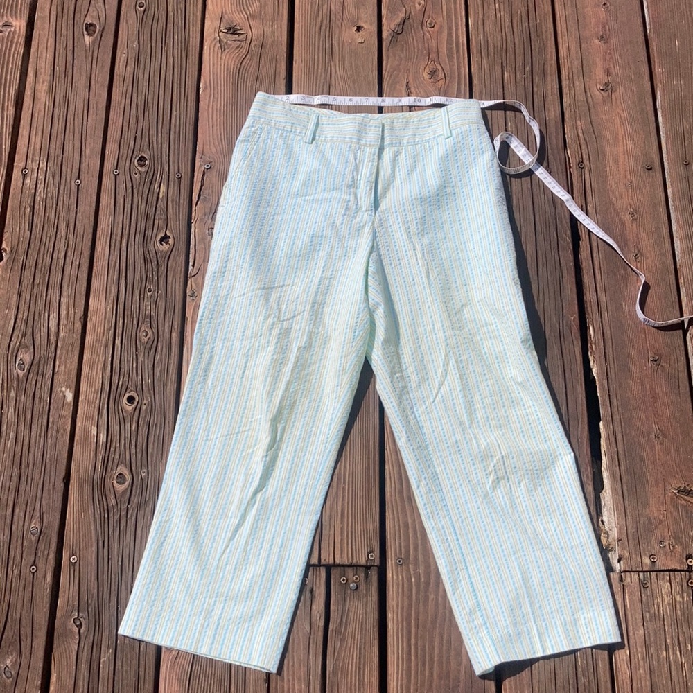 Lilly Pulitzer Seer Sucker Capris